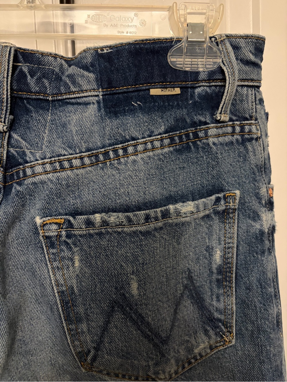 MOTHER SUPERIOR High Waisted Spinner Skimp: A Day In The Life Of Daniel Jeans - Picture 4 of 8